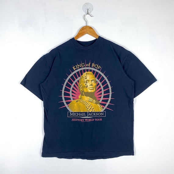Rare!! Vintage 90's MICHAEL JACKSON History World Tour Promo Tee