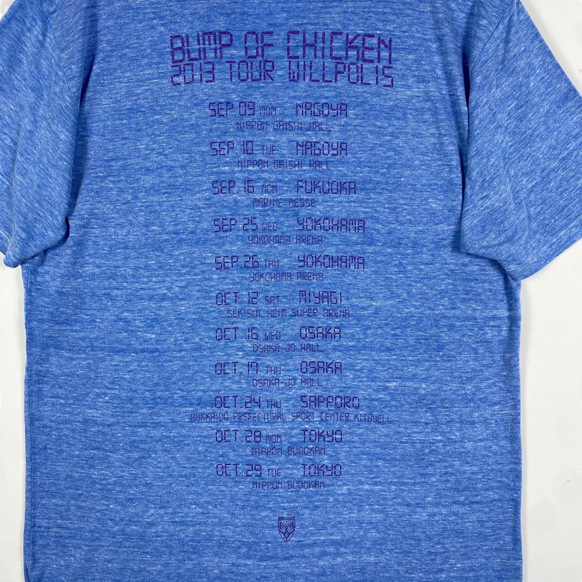 BUMP WILLPOLIS Tシャツ 2枚セット】BUMP OF CHICKEN WILLPOLIS Tシャツ ブラック