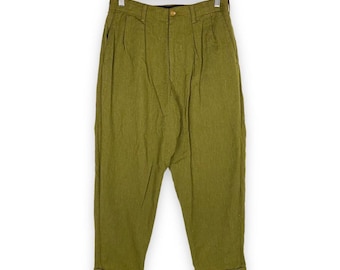 ヴィンテージ ヨウジヤマモト ウールパンツ：90年代の日本人デザイナー