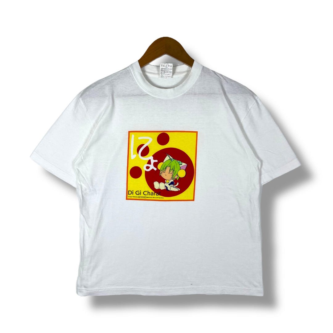 Rare!! Vintage 00's DI GI CHARAT Anime Broccoli Animage Tee Shirt Free ...