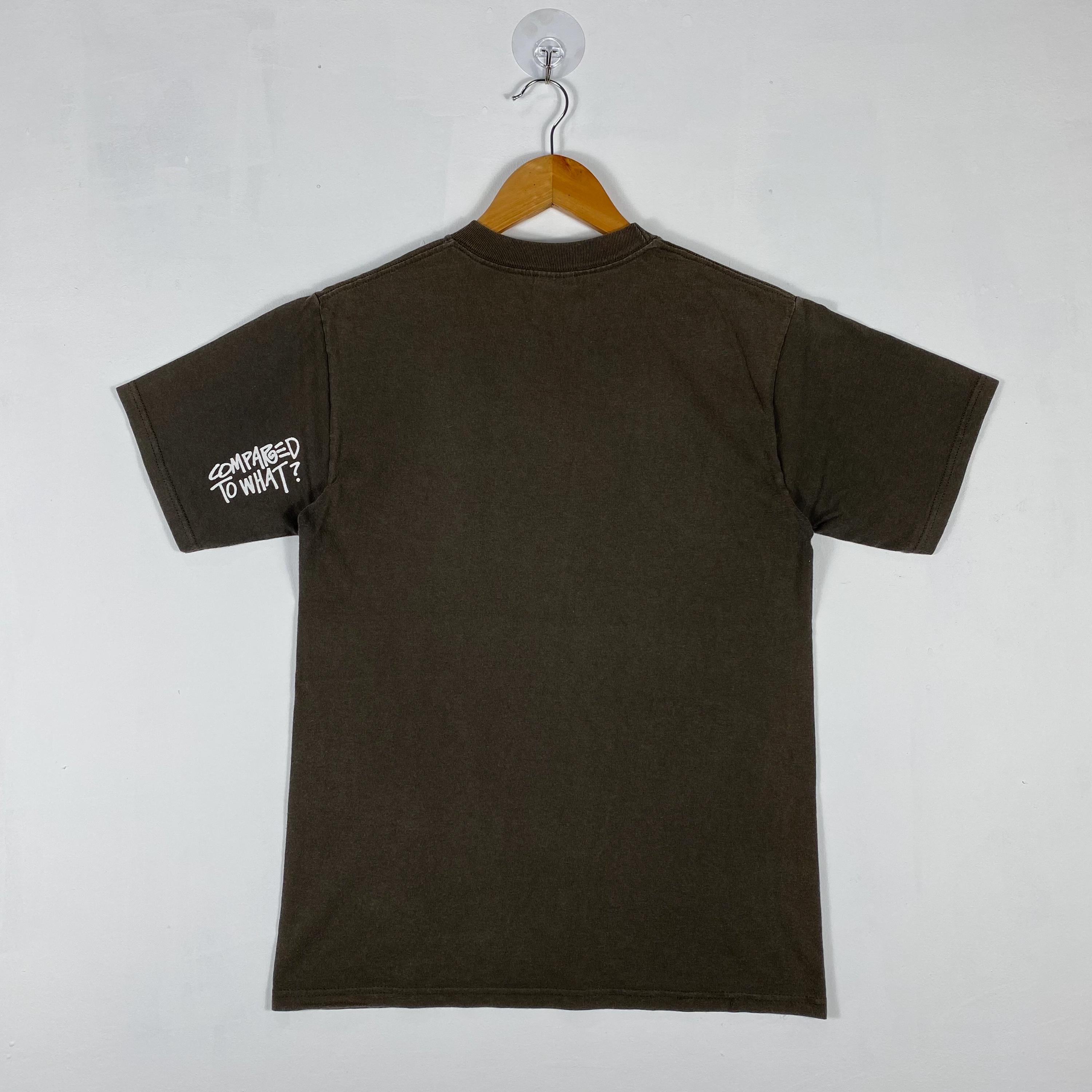 Rare!! Vintage 00's STUSSY LAURA Compared to What Photo Tee