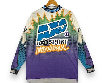 ヴィンテージ 90年代 AXO スポーツ モトクロス ロングスリーブ