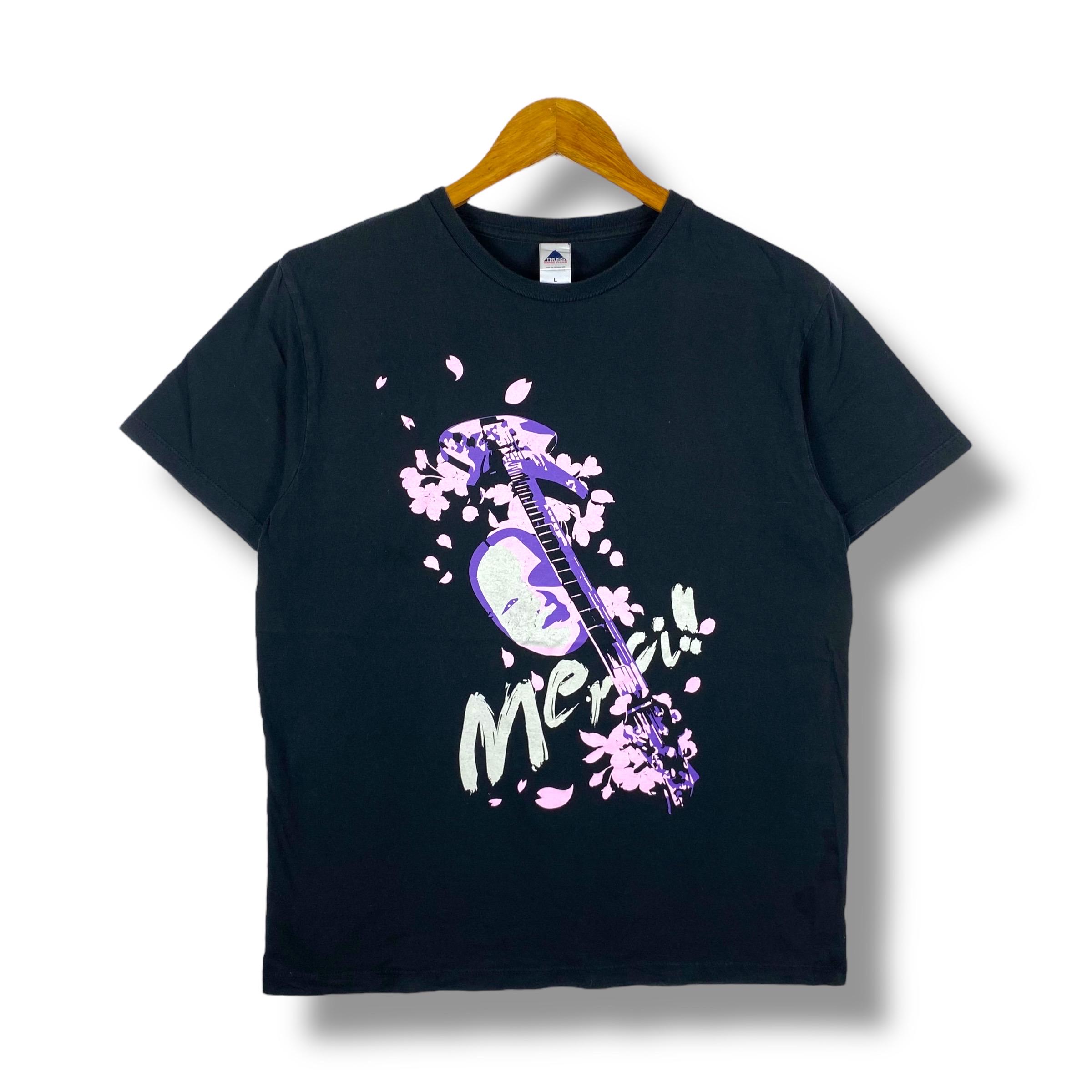 Rare!! Japanese Band WAGAKKI BAND Merci Shiki No Irodori Tour Tee
