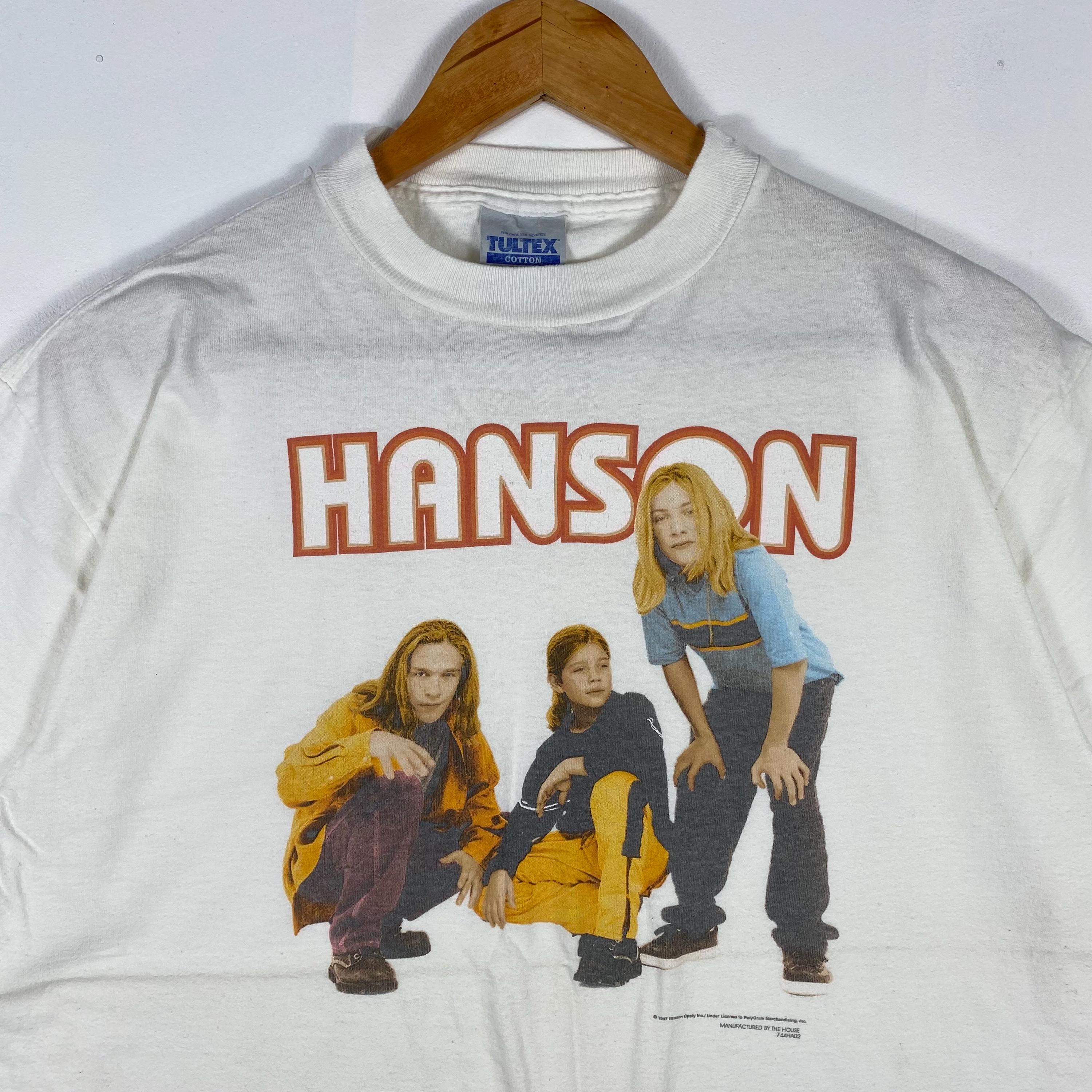 レア!! ヴィンテージ 90年代 HANSON アメリカンポップ ロックバンド T