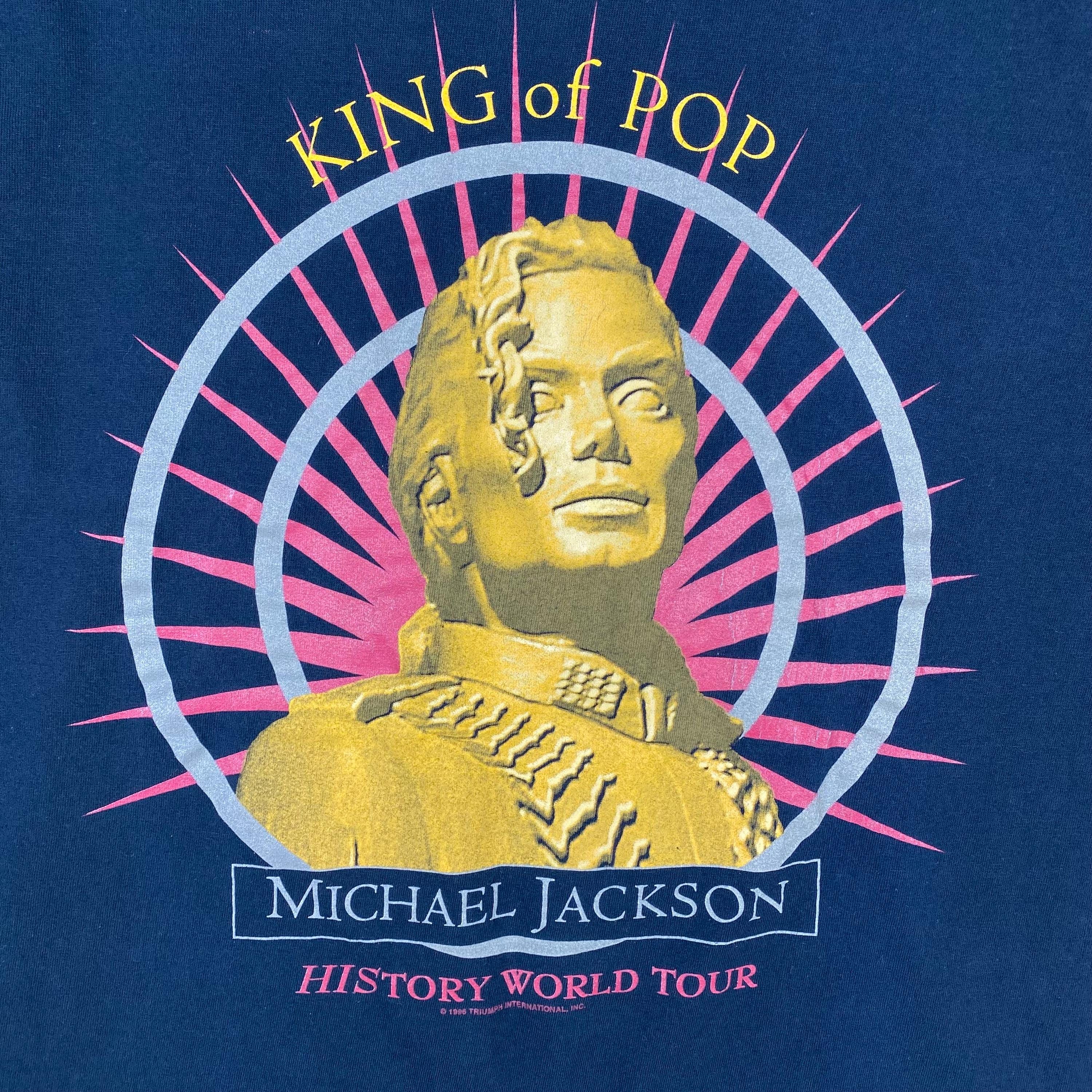 Rare!! Vintage 90's MICHAEL JACKSON History World Tour Promo Tee