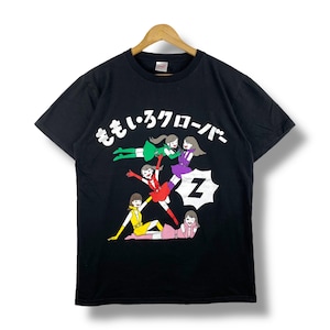 Rare!! MOMOIRO CLOVER Z Japanese Idol Girl Group Cartoon Graphic Tee Shirt Extra Large Fits Large Size