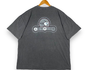 Vintage 90s HOT TUNA Australia Surf Tee - Pigment Dyed Graphic