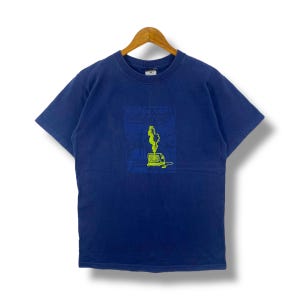 Rare!! Vintage 90's VOLCOM Computer Breakdown Graphic Tee Shirt Medium Size