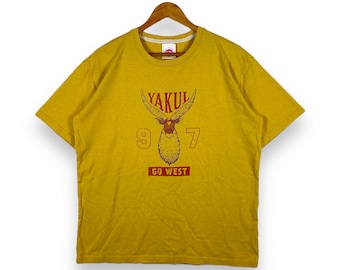 Rare!! PRINCESS MONONOKE YAKUL Studio Ghibli Anime Movie Hayao Miyazaki Tee Shirt Extra Large Size