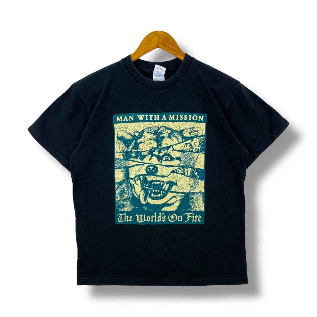 Rare!! Man With A Mission the World's on Fire Tour Japanese Band