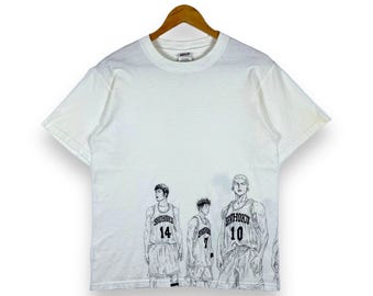 Camiseta vintage de anime Slam Dunk de los 90: Shohoku Team, talla pequeña