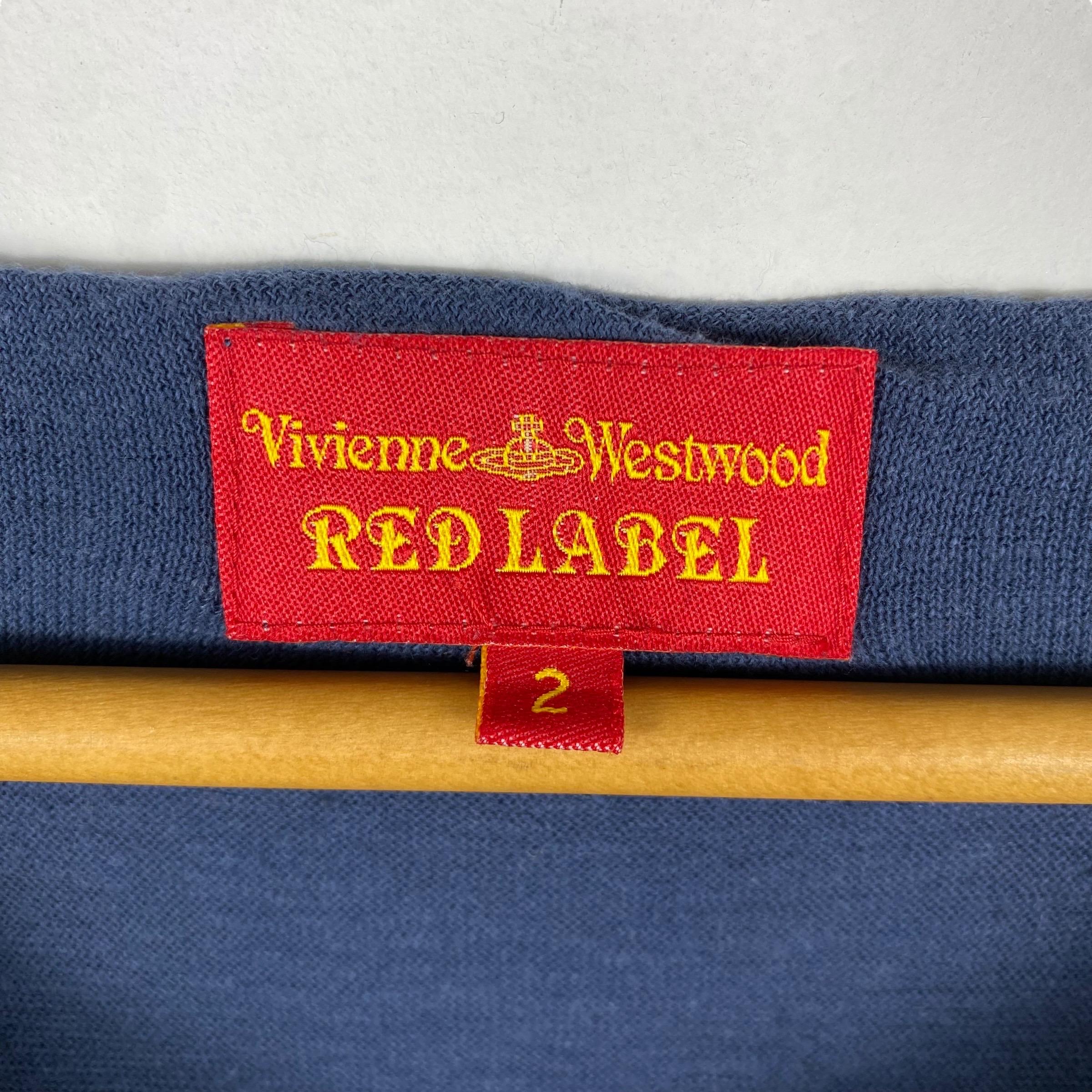 トップス Rare VIVIENNE WESTWOOD RED LABEL Vivienne Westwood red label short sleeve T-shirt Gray emblem