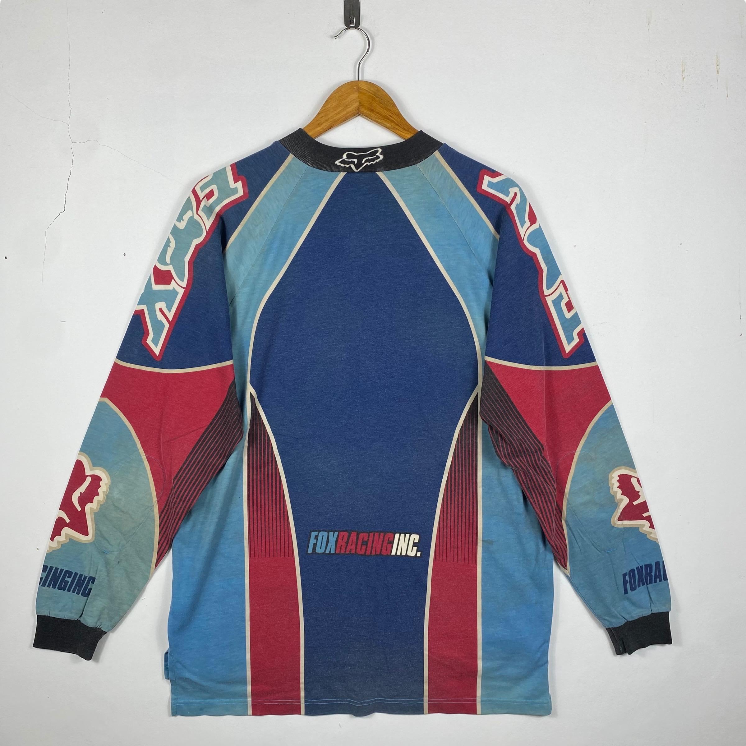 Rare!! Vintage 90's FOX RACING Motocross Technology Jersey Medium