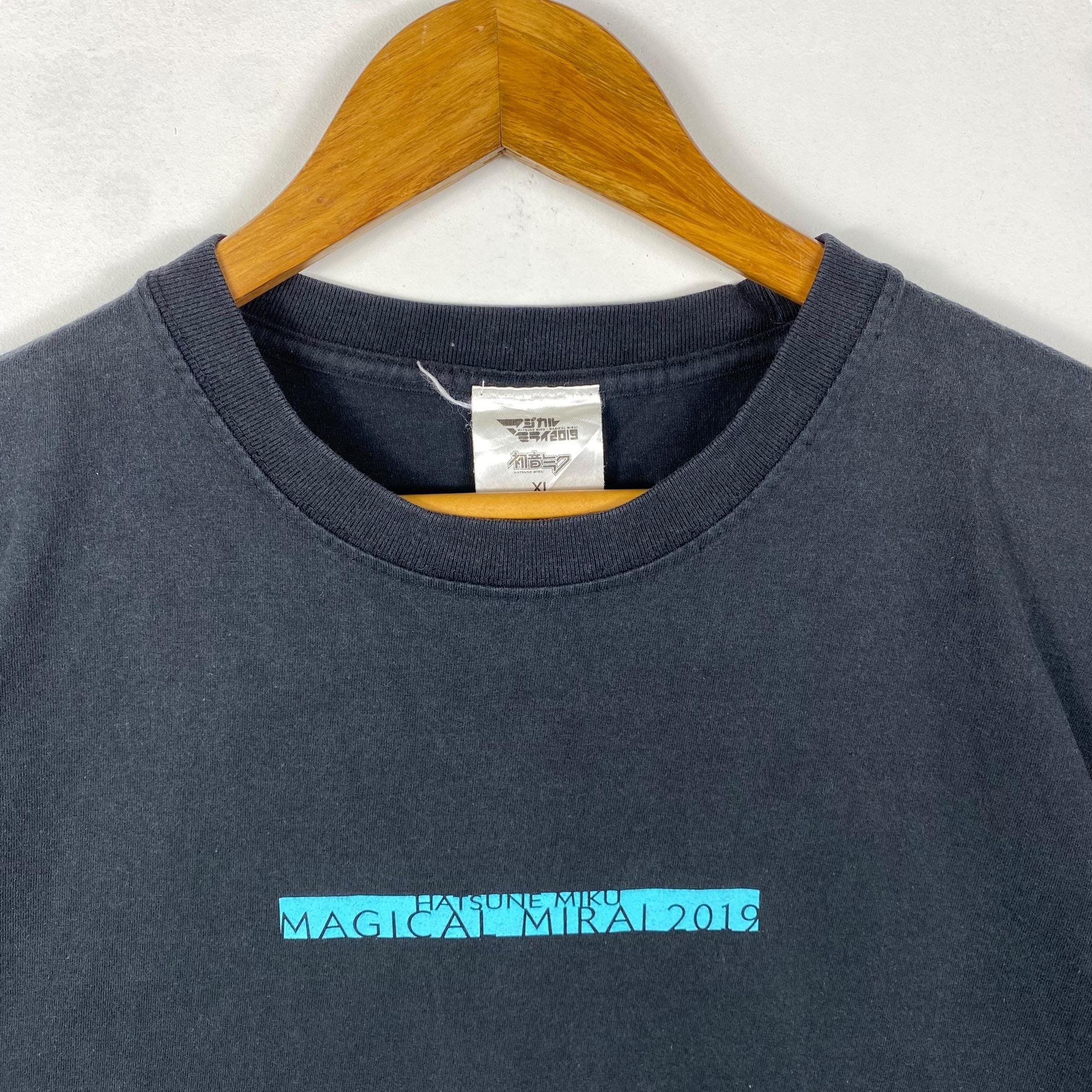 Rare!! HATSUNE MIKU Magical Mirai 2019 Vocaloid Tee Shirt Extra