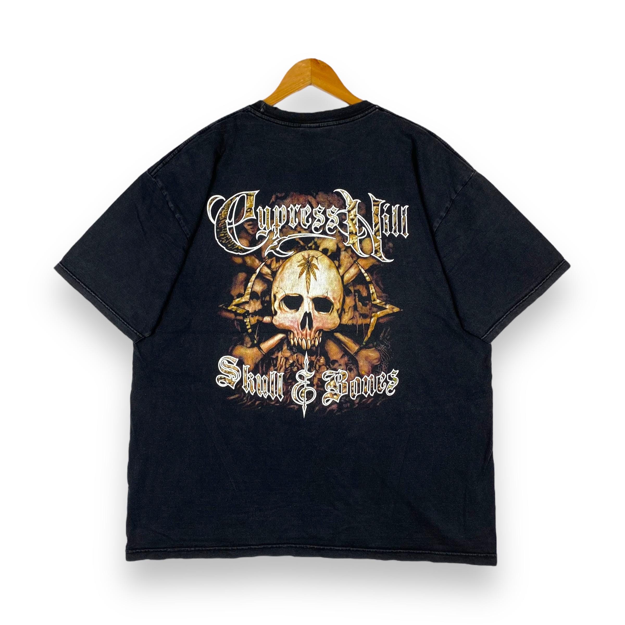 Vintage Cypress Hill Skull & Bones Tee - 00s Hip-hop Shirt (extra