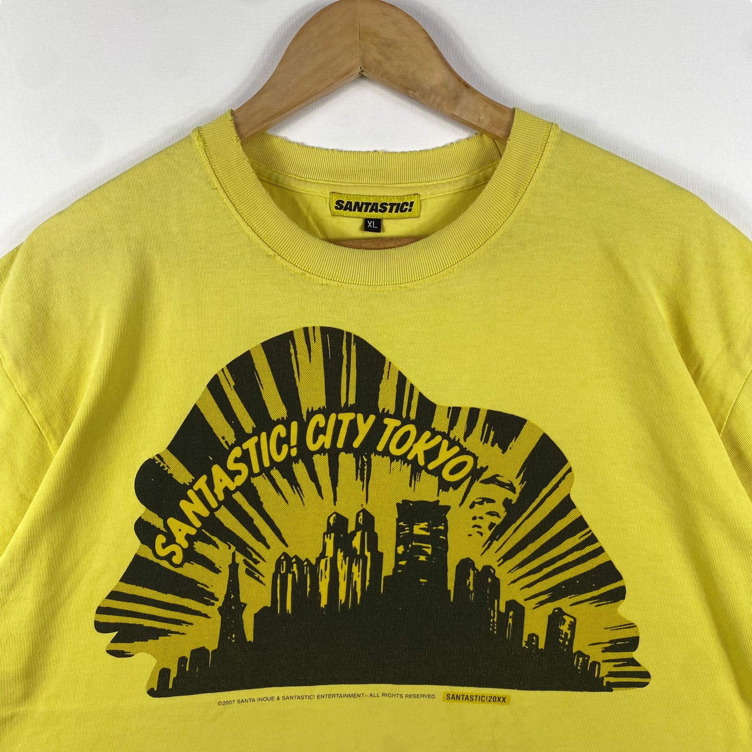 Vintage SARU Santastic! Tokyo Graphic Tee - Distressed Extra Large