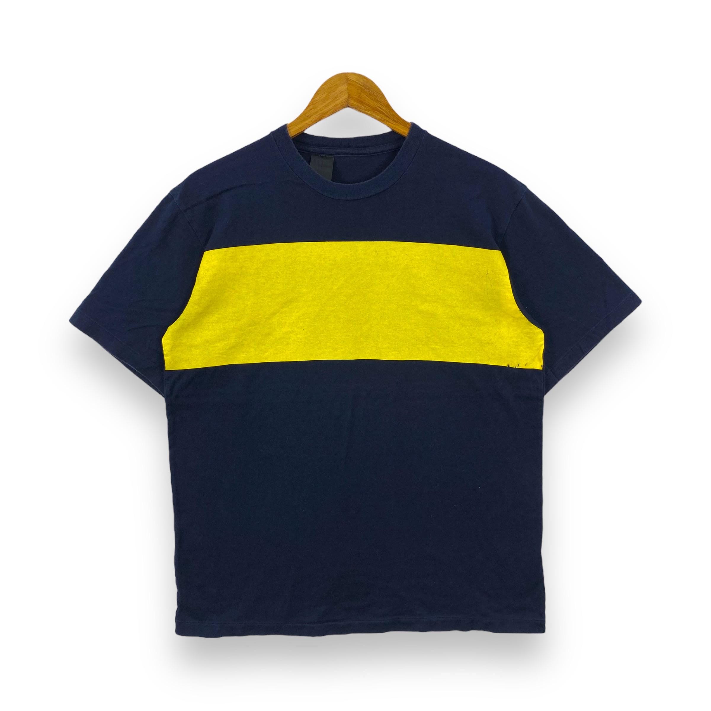 N.HOLLYWOOD　シャツ Rare!! N. HOOLYWOOD by Mister Hollywood Indigo Yellow Tee