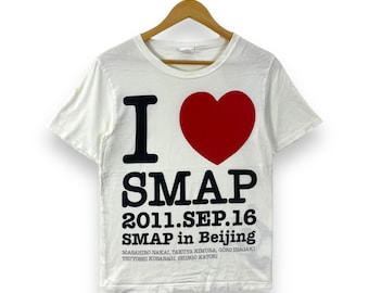 ヴィンテージ SMAP 15周年記念ツアー コンサート 木村拓哉 Tシャツ S