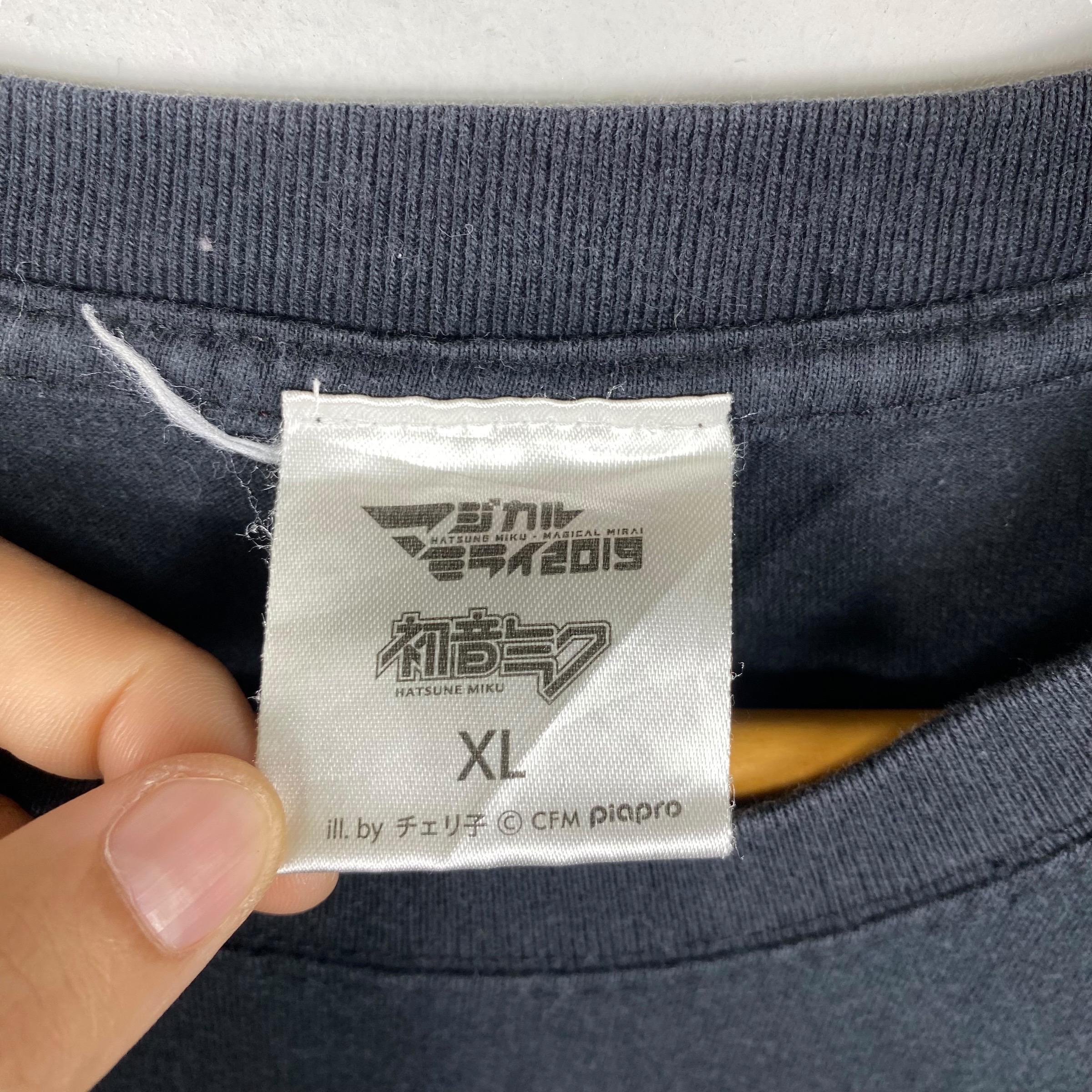 Rare!! HATSUNE MIKU Magical Mirai 2019 Vocaloid Tee Shirt Extra