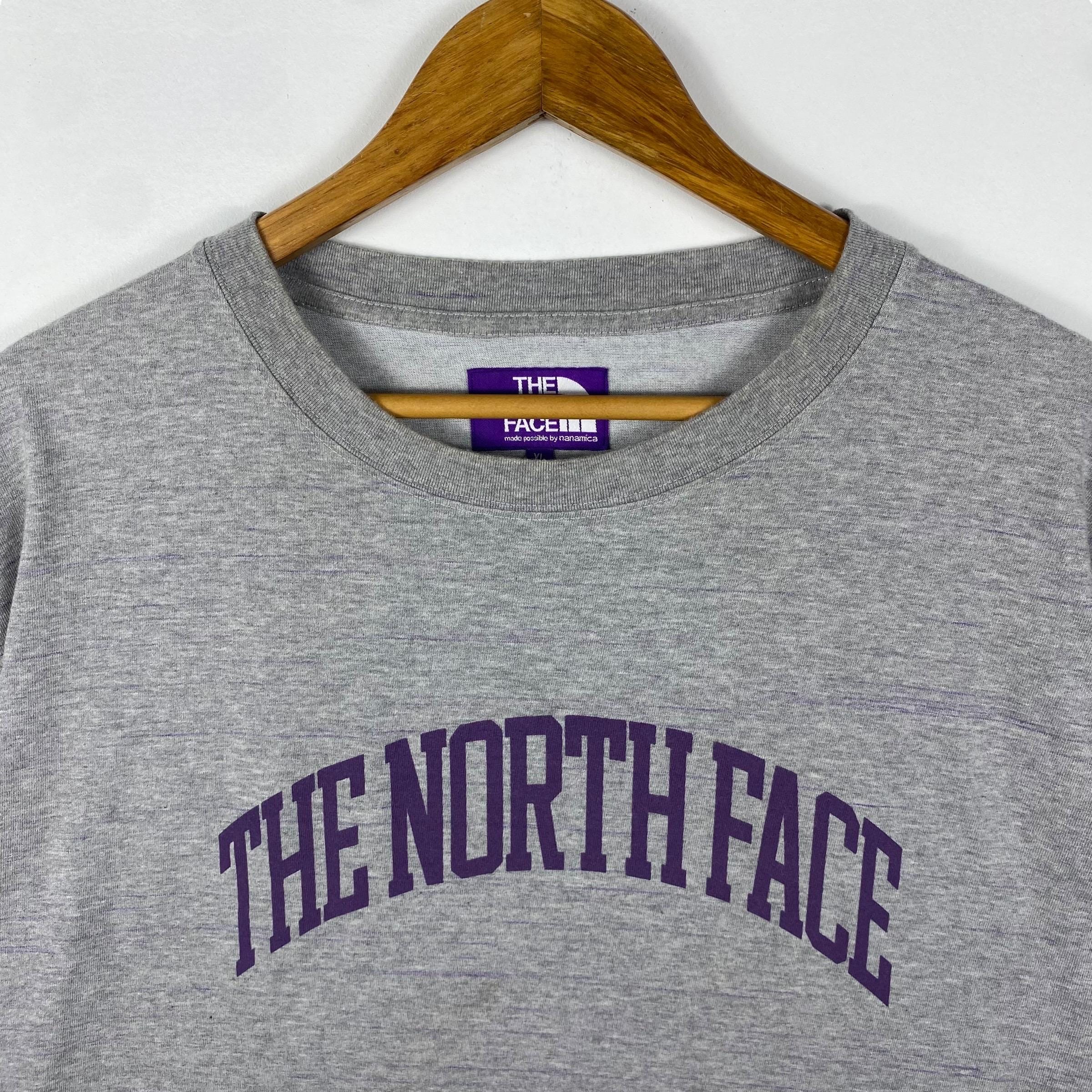 Rare!! THE NORTH FACE Purple Label by Nanamica Logo Tee Shirt