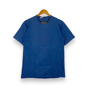 Rare!! COMME Des GARÇONS SHIRT Distressed Indigo Minimalist Tee 