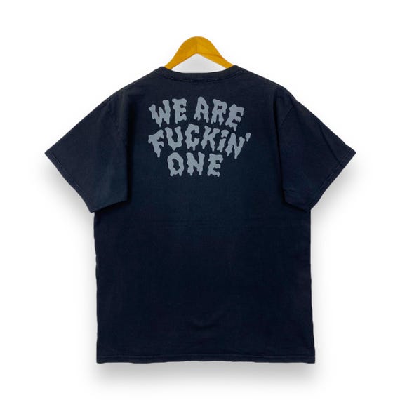 PIZZA OF DEATH RECORDS Tシャツ ハンバーガー レア!! ヴィンテージ PIZZA Of DEATH RECORDS We Are Fuckin' One T
