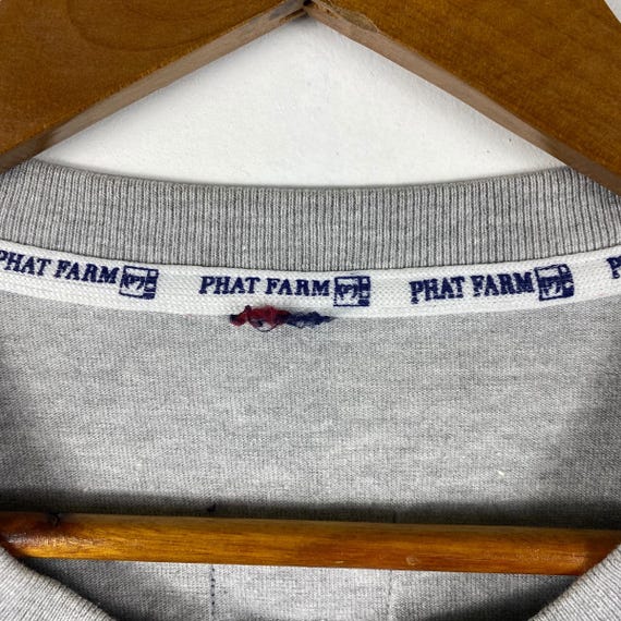 Rare!! Vintage 00's PHAT FARM Hip-hop Wear Lifestyle Tee Shirt 2