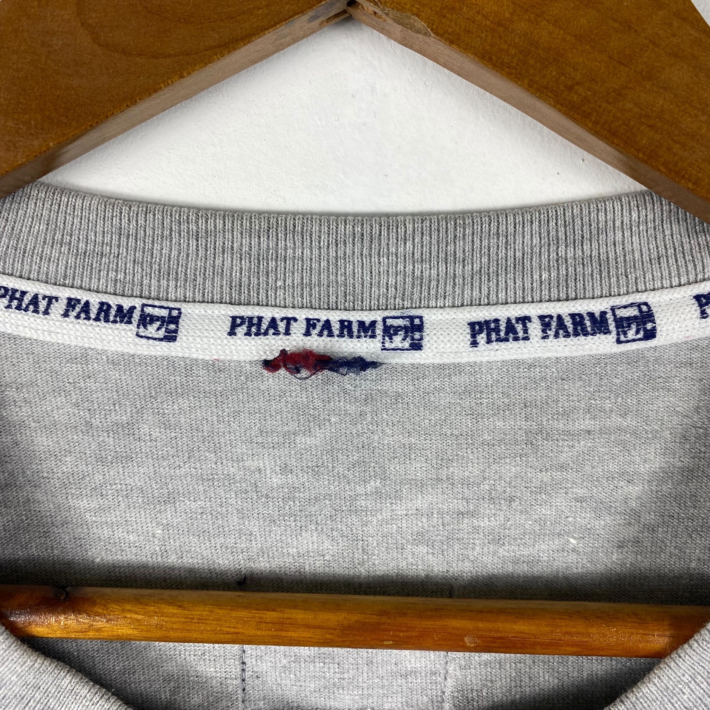 Rare!! Vintage 00's PHAT FARM Hip-hop Wear Lifestyle Tee Shirt 2