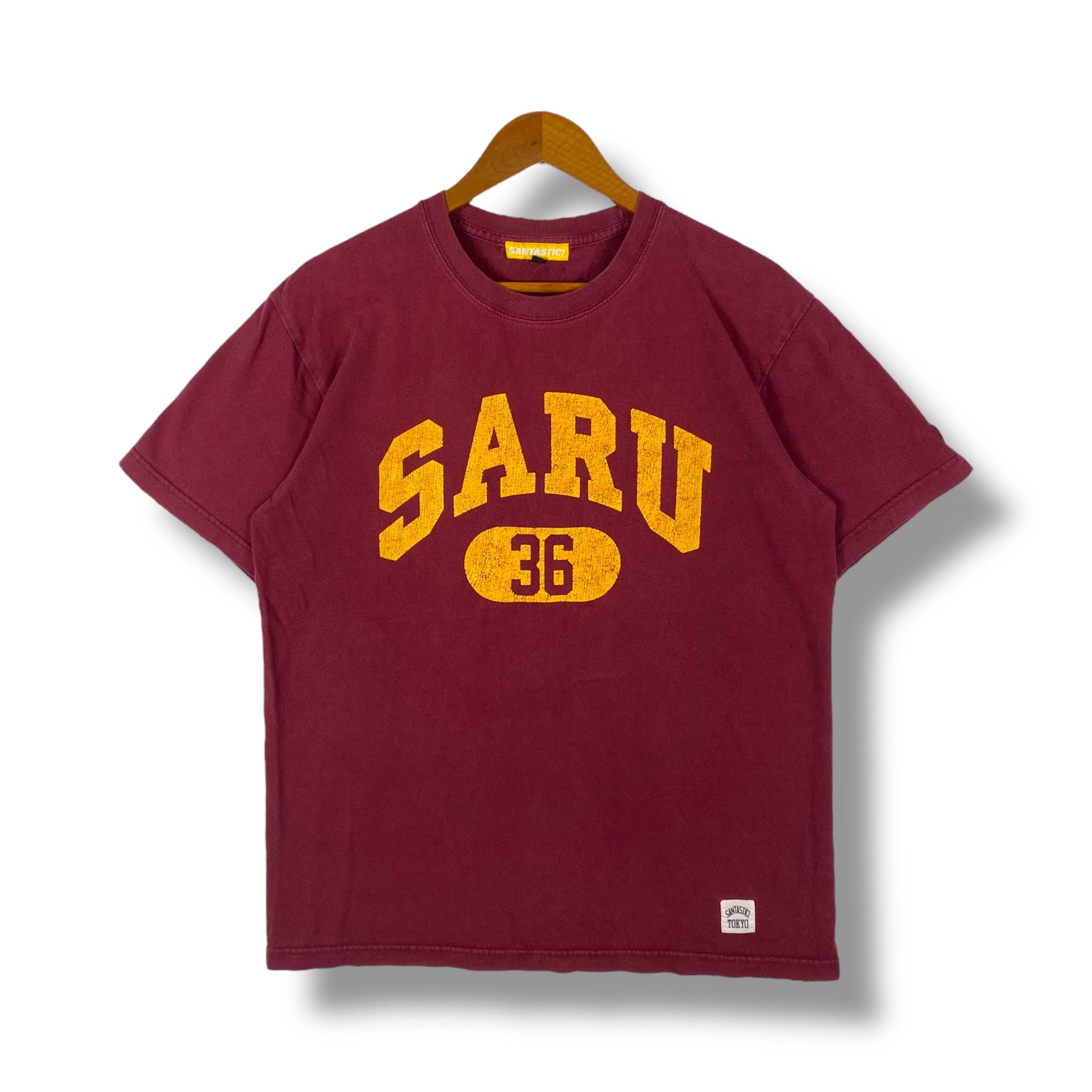 希少!! SARU SANTASTIC 和モダンストリートウェア Tシャツ ラージ 