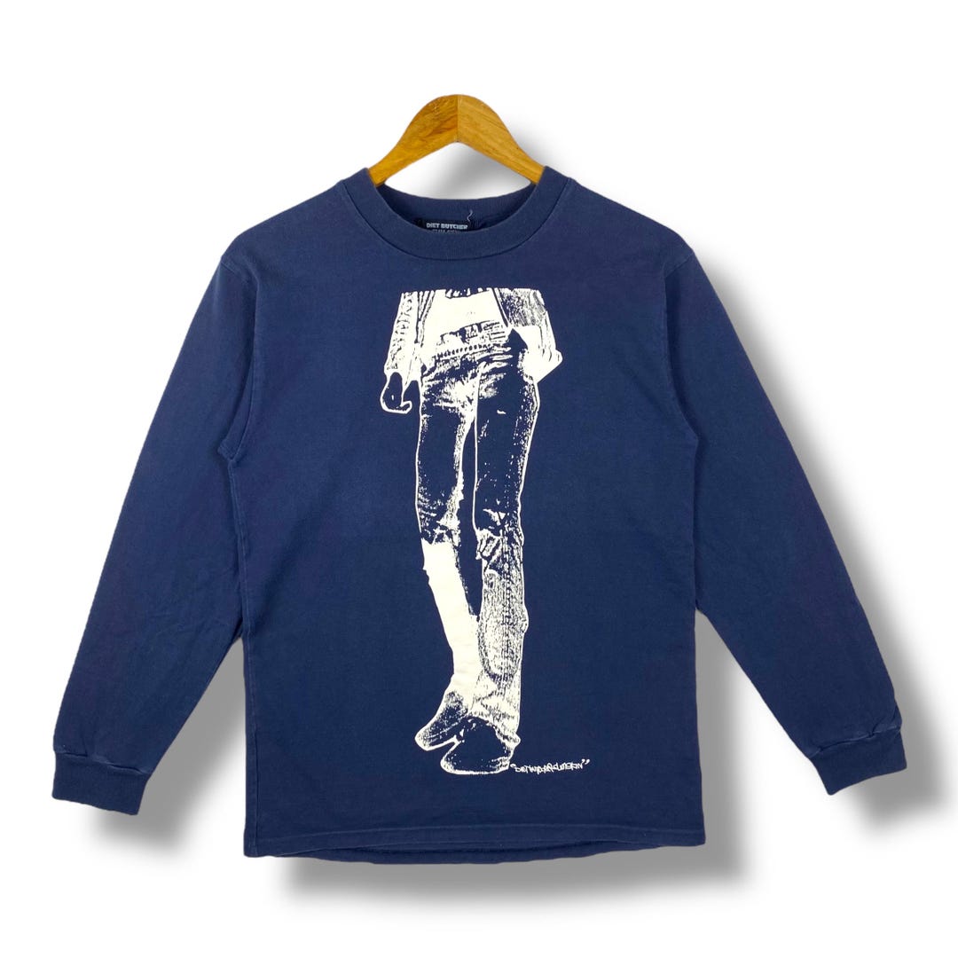 Diet Butcher Slim Skin Long Sleeve Tee - VIVA LA ROCK Adios Amigos