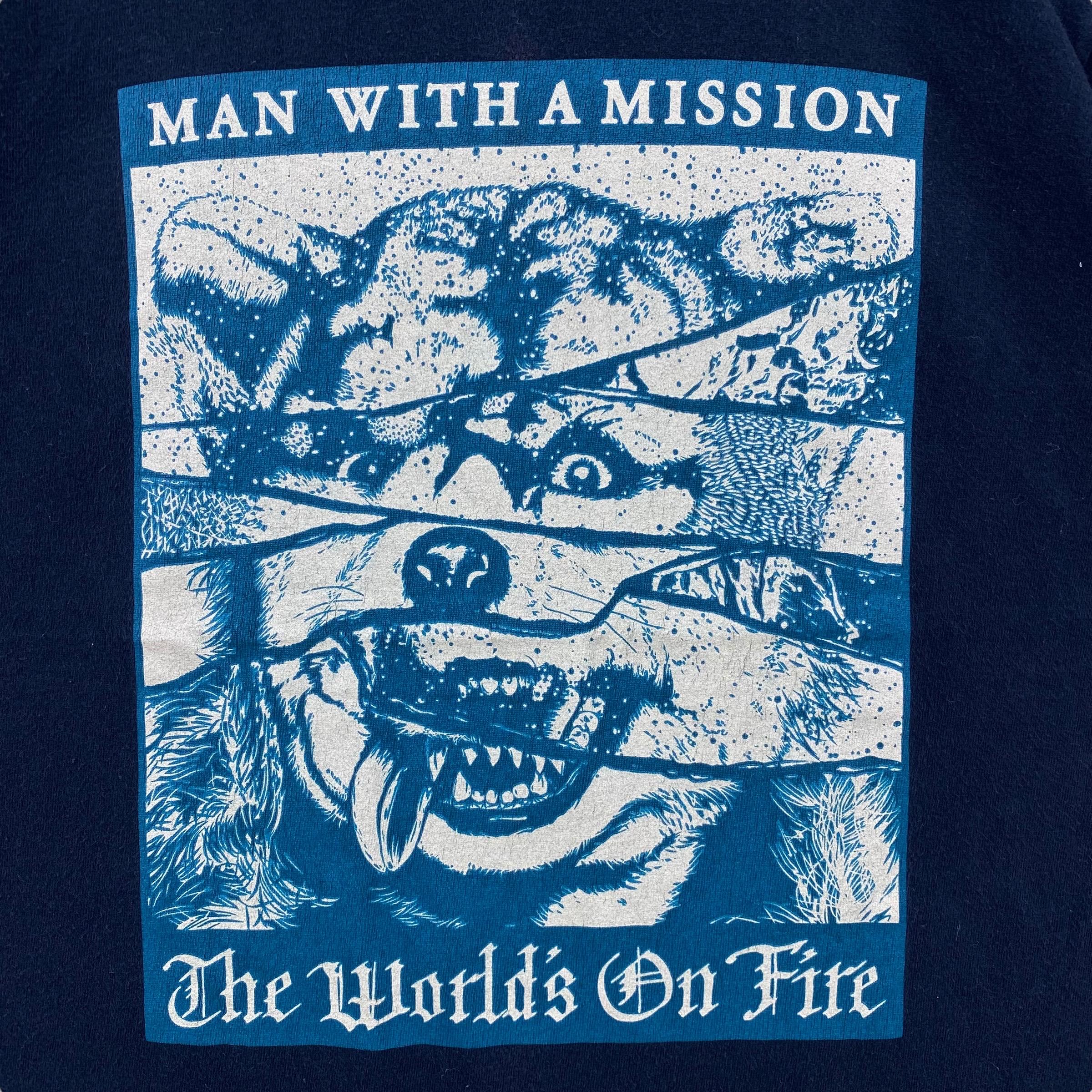 Rare!! Man With A Mission the World's on Fire Tour Japanese Band