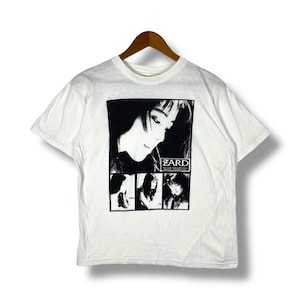 Rare!! Vintage 90&#39;s ZARD Izumi Sakai Japanese Band Tee Shirt Large Size