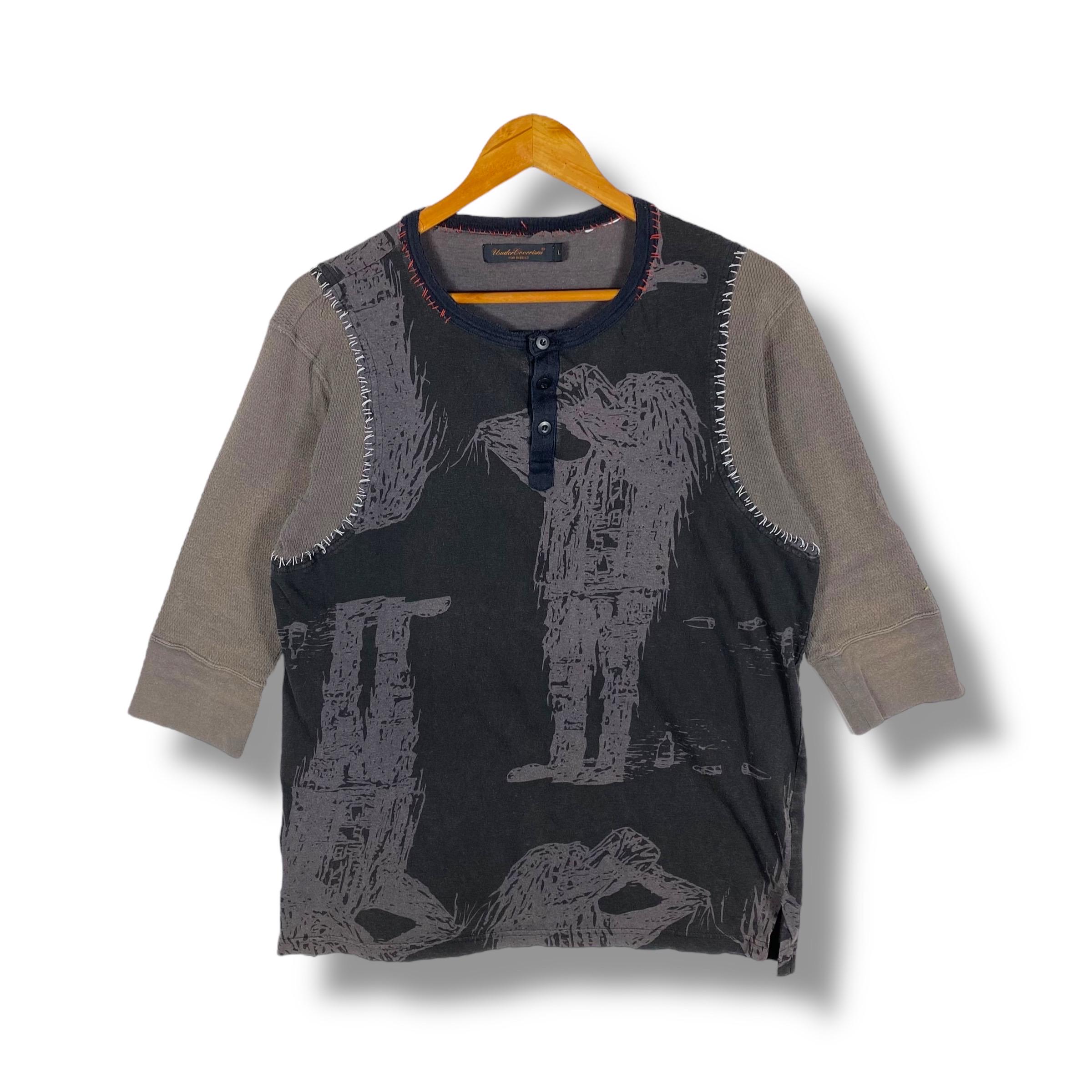 希少　undercover メンズ　 03SS SCAB期 ノースリーブシャツ 希少 undercover メンズ 03SS SCAB期 ノースリーブシャツ