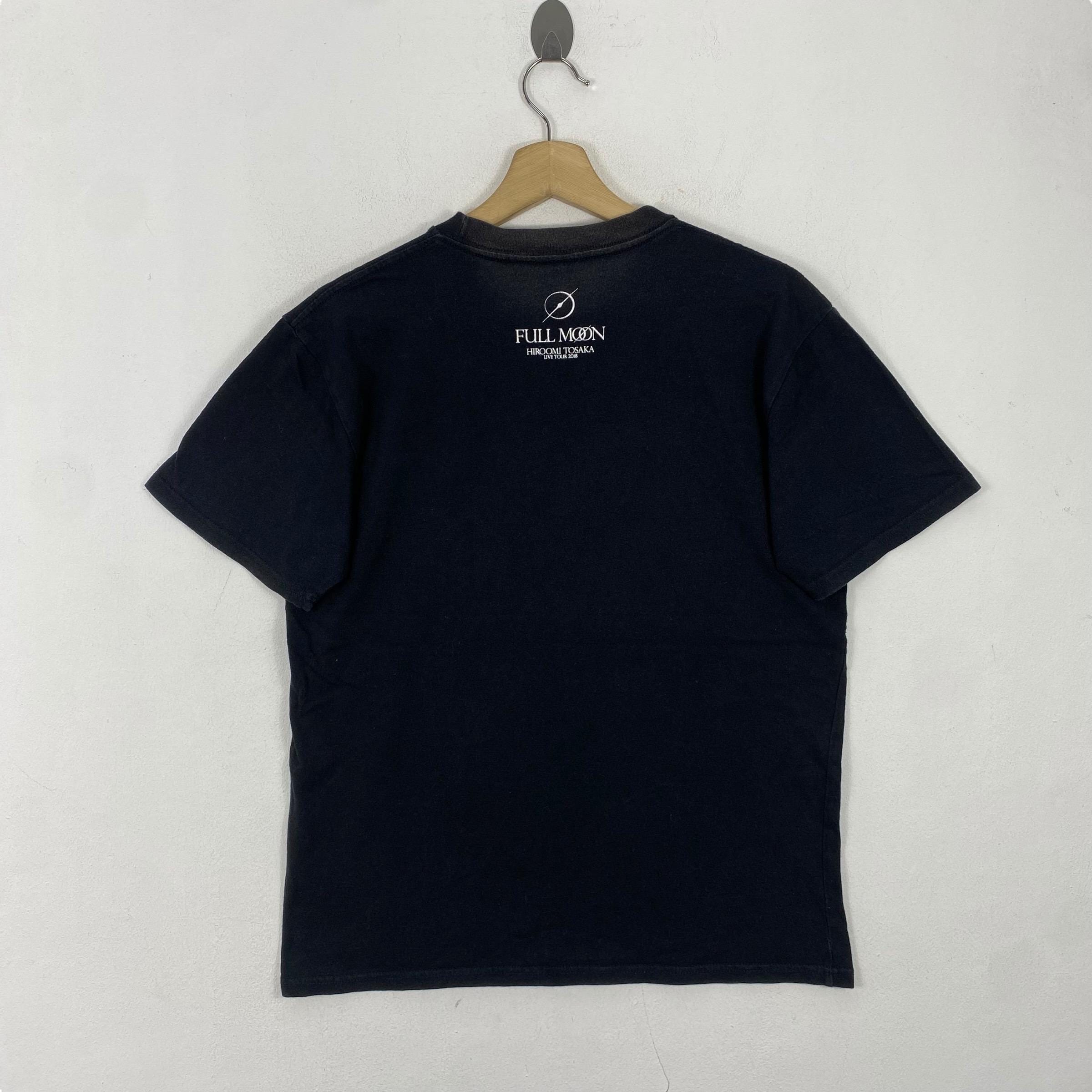 Rare!! HIROOMI TOSAKA Full Moon Live Tour 2018 J-pop Tee Shirt