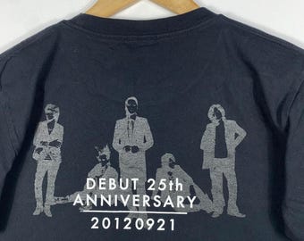 Rare!! BUCK-TICK Debut 25th Anniversary Japanese Band Tee