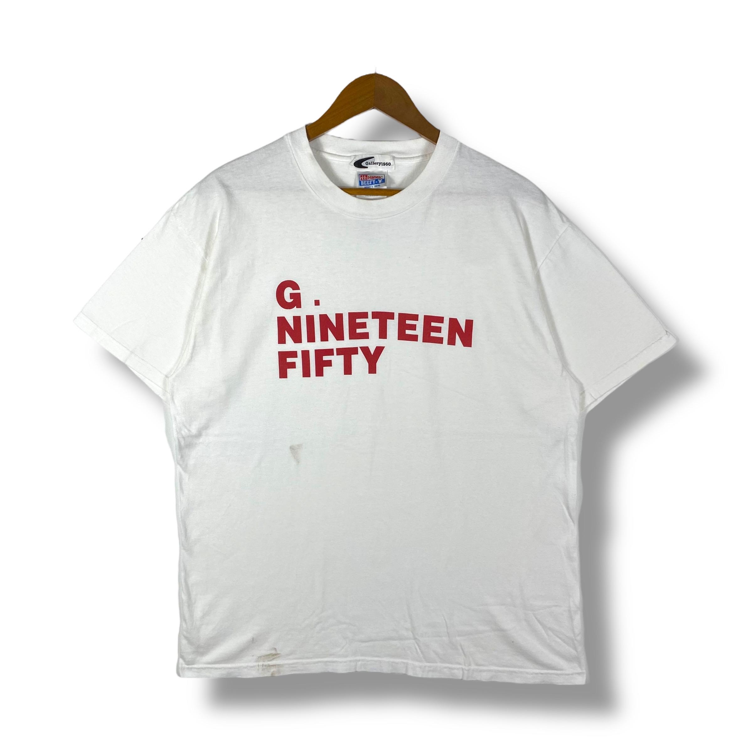 Gallery1950 g1950 tシャツ STUSSY ステューシー GALLERY 1950 ギャラリー1950 プリント Tシャツ 半袖 カットソー ブラック系 S 中古