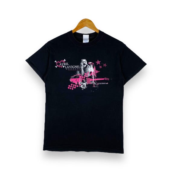 Vintage Avril Lavigne 2008 Tour Tee - Punk Girl, Small Size - Etsy