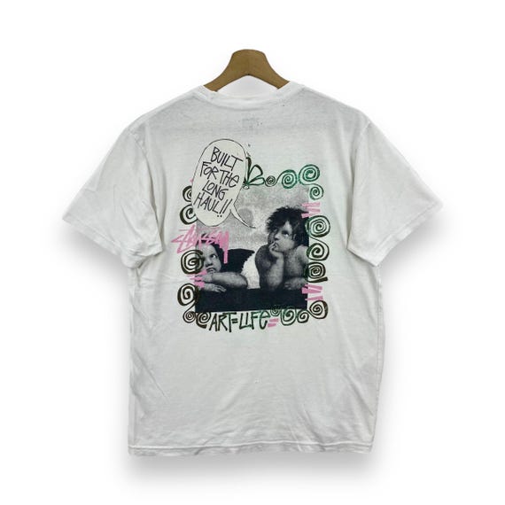 レア!! ヴィンテージ 00年代 STUSSY Art Is Life フォトTシャツ