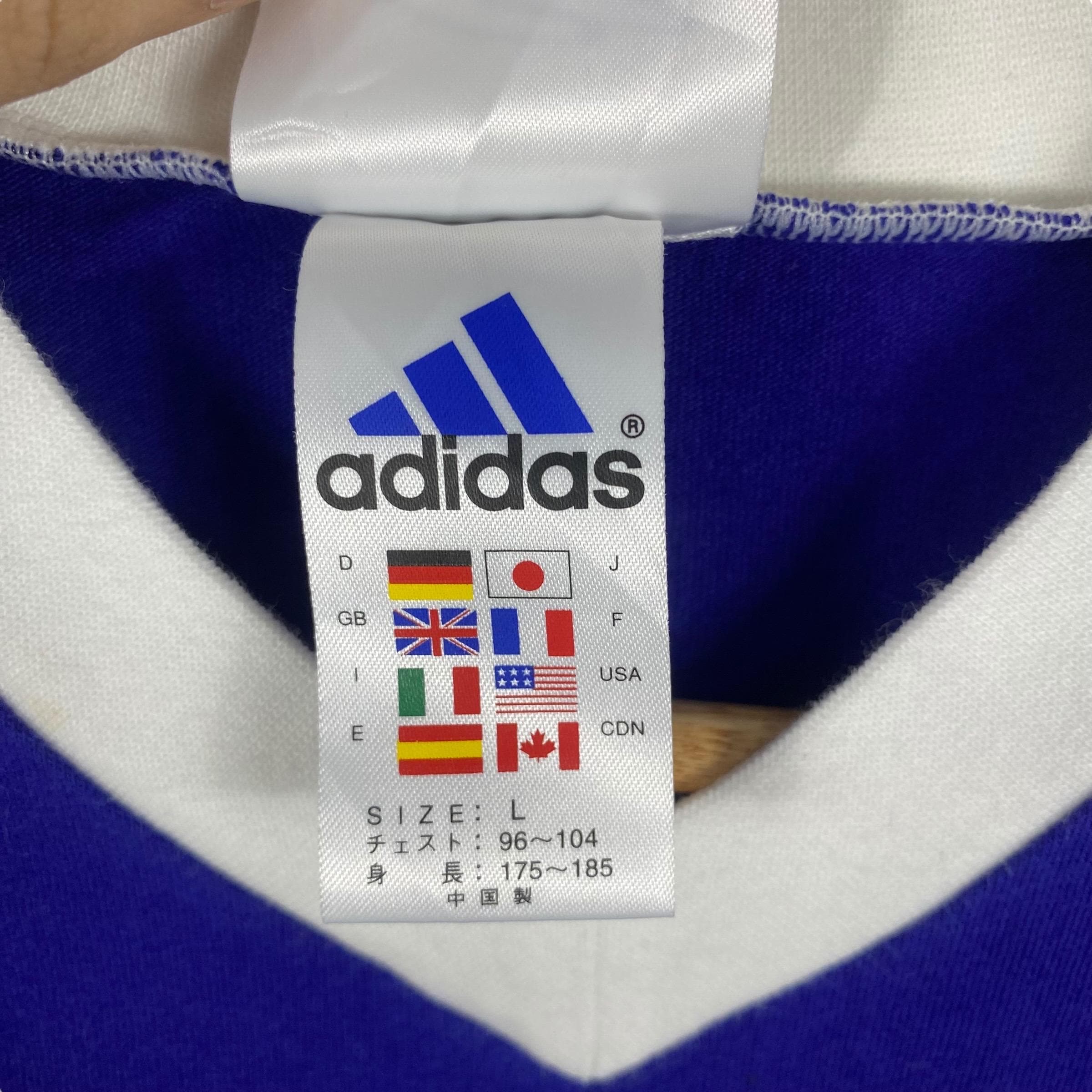 Rare!! Vintage 90's JFA ADIDAS KIRIN Matsushita Graphic Tee Shirt