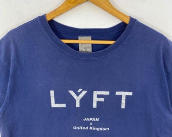 Rare!! LYFT Japan X United Kingdom Graphic Tee Shirt Small Size - Etsy