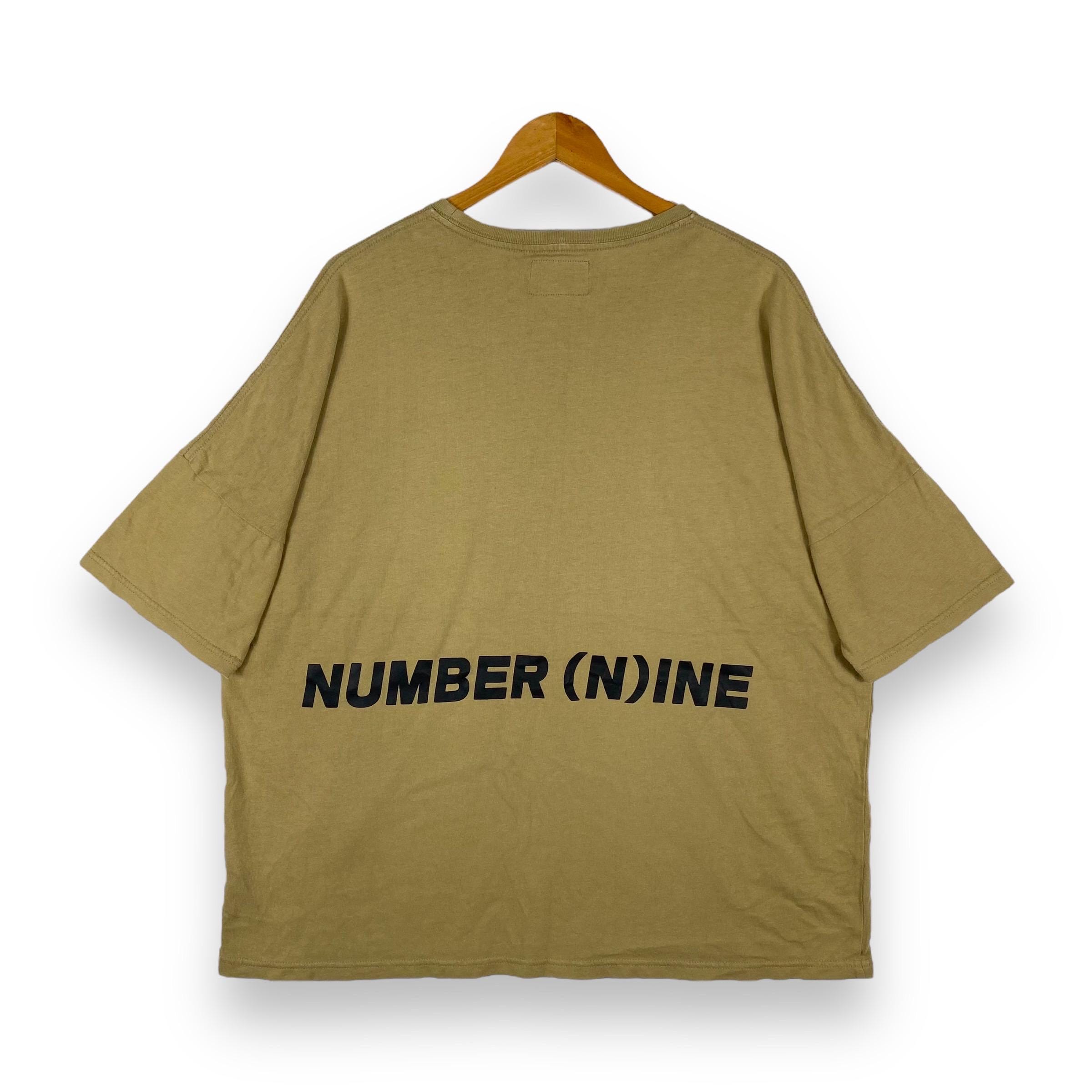 希少レア！初期 NUMBER(N)INE本店②階SHOP購入 LEGS TEE Japanese Brand!! NUMBER NINE Denim Big Logo Spellout Pocket Tee