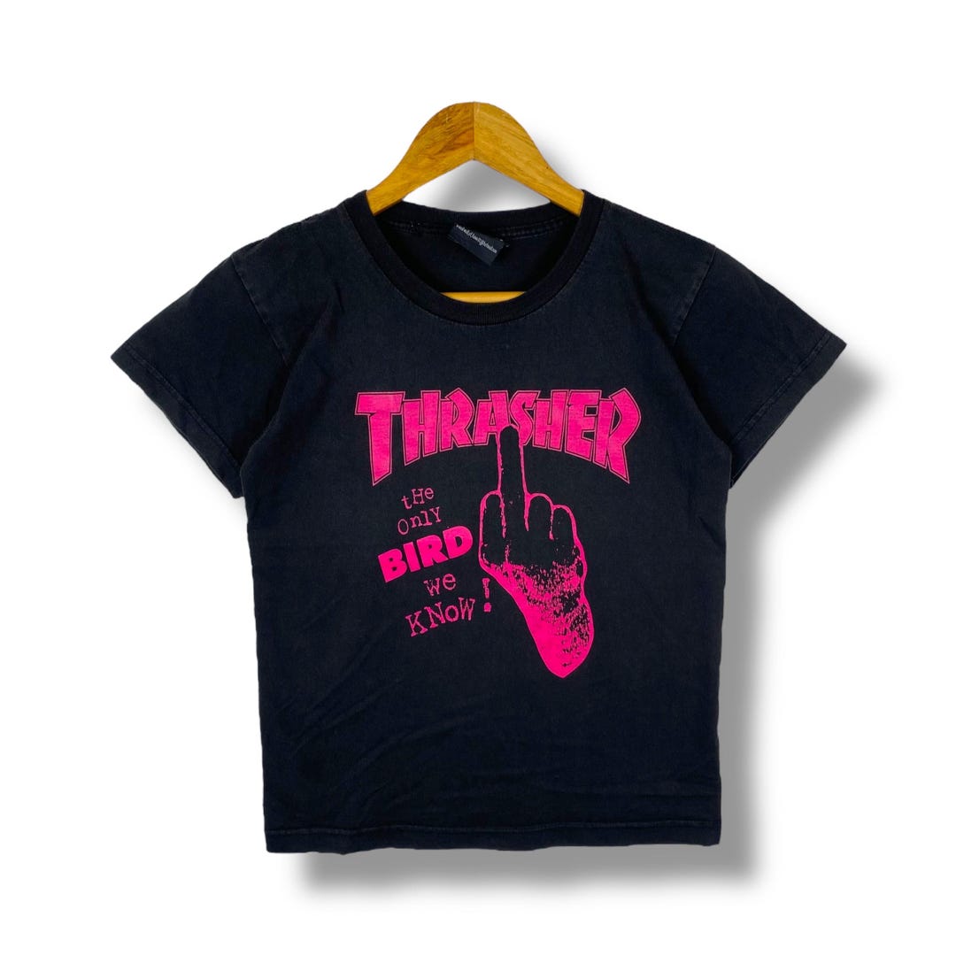Rare!! Vintage 00's THRASHER the Only Bird We Know Skate