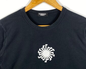 Rare!! Vintage TORNADO MART Logo Long Sleeve Tee Shirt Medium Size