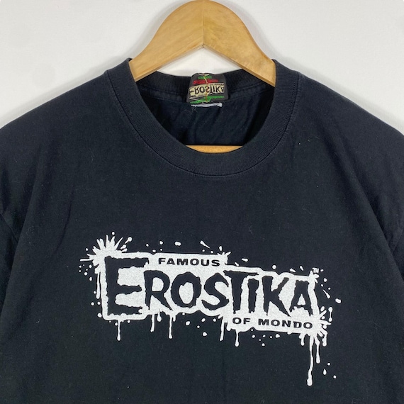 Rare!! Vintage 00's EROSTIKA by Rockin' Jelly Bean Graphic Tee