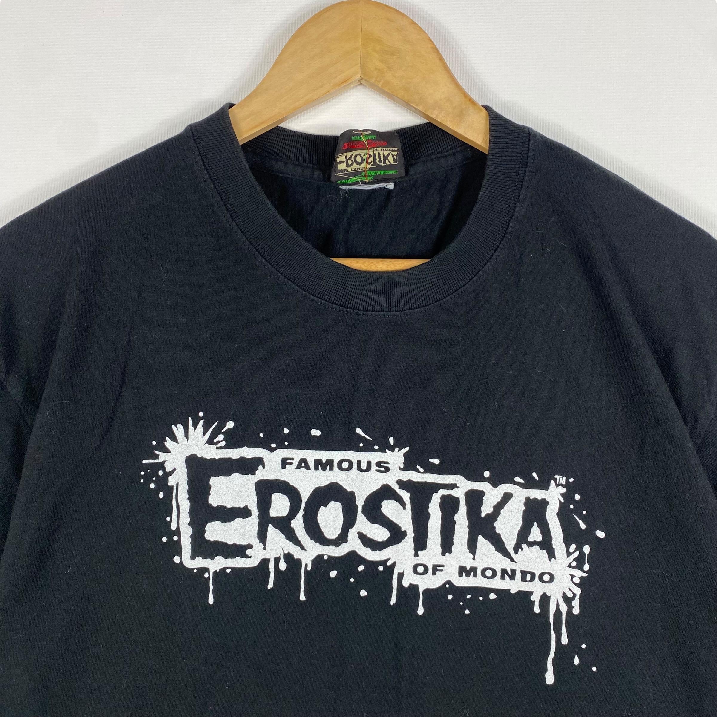 Rare!! Vintage 00's EROSTIKA by Rockin' Jelly Bean Graphic Tee
