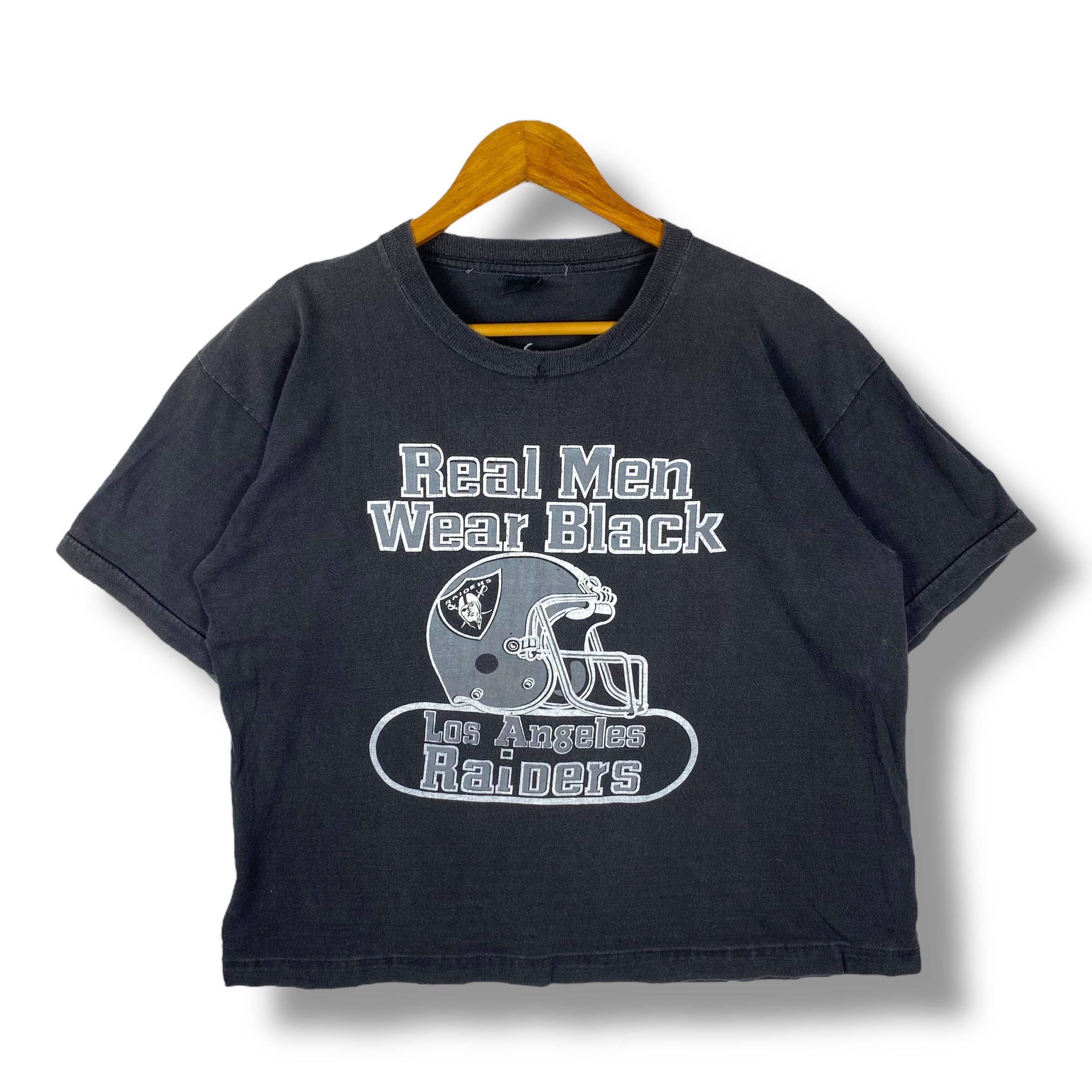 Vintage 90s Los Angeles Raiders Tee Shirt - Real Men Wear