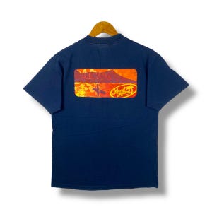 Rare!! Vintage LOCAL MOTION Hawaii Graphic Surf Tee Shirt Medium Size