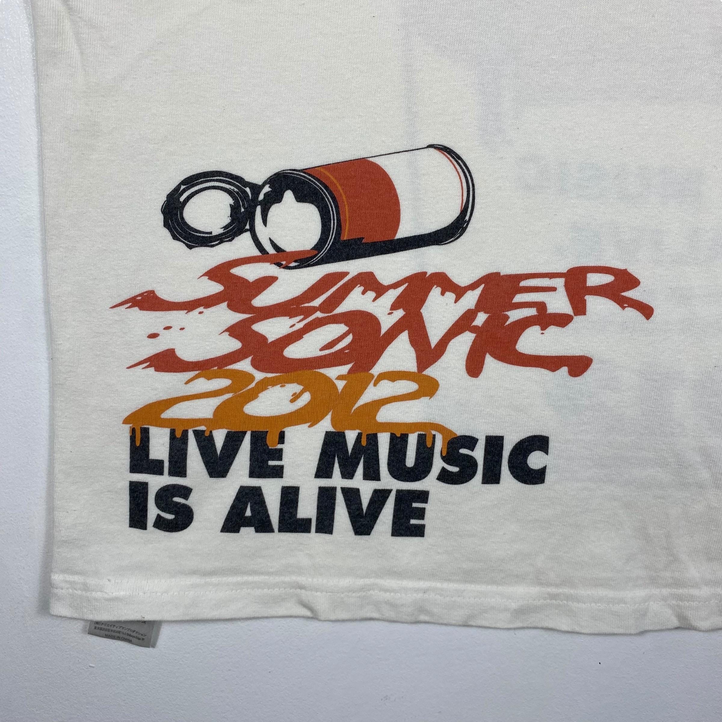 Rare!! SUMMER SONIC 2012 Live Music is Alive Campbell Soup Tee