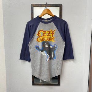 Ozzy Osbourne Raglan - Etsy