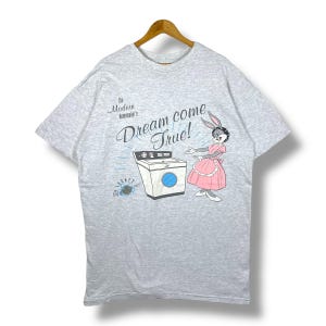 Zeldzaam!! Vintage jaren 90 Acme-kleding WARNER BROS Dream Come True Cartoon grafisch T-shirt One Size Fits All